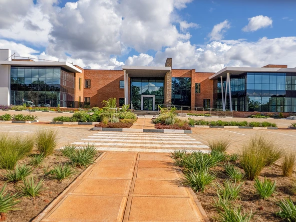 Newly Constructed Office Park Building